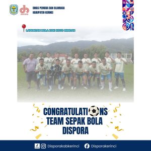 Kemenangan manis untuk Dispora!